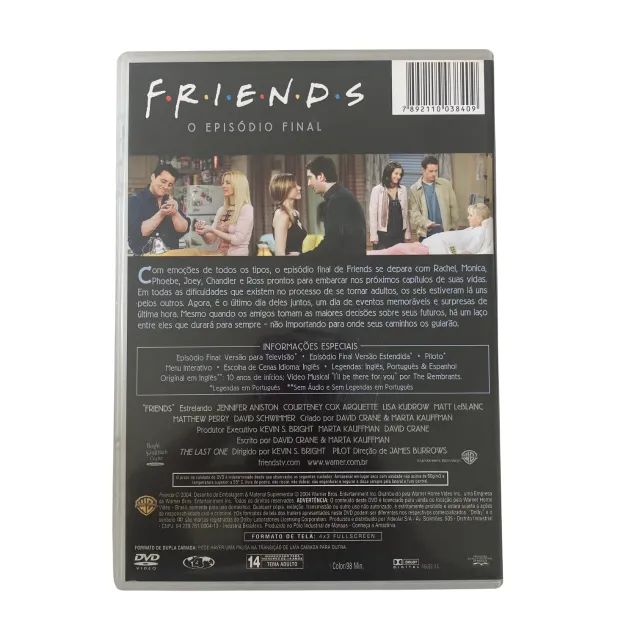 DVD Friends O Episódio Final Original - Físico - Foto 2