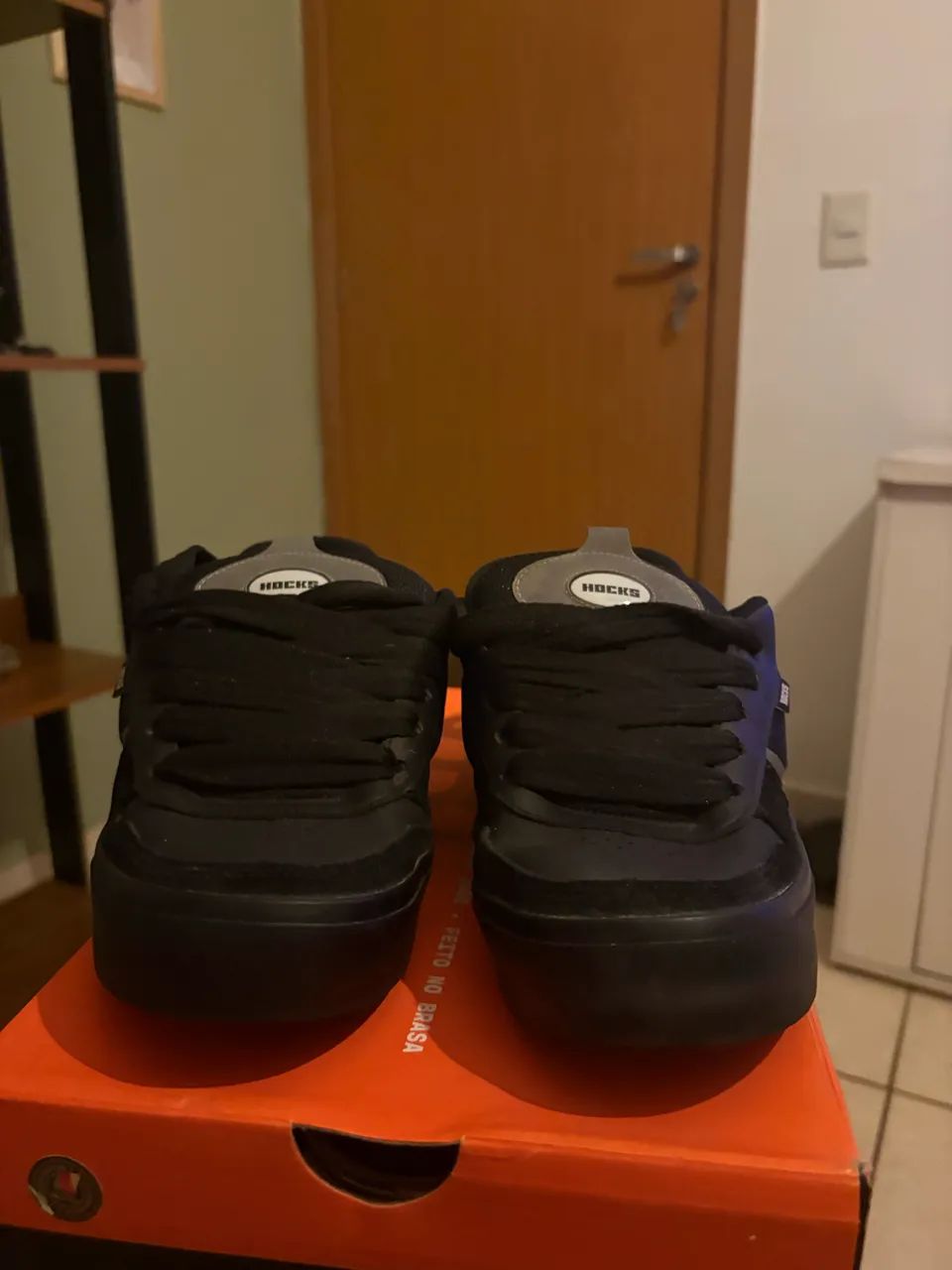 Tênis Hocks Puff - Preto Refletivo - Foto 3