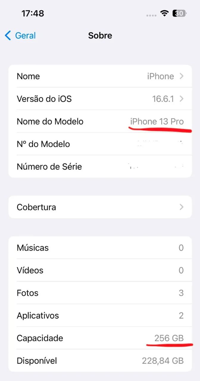 IPHONE 13 PRO - 256G - PERFEITO ESTADO - Foto 5