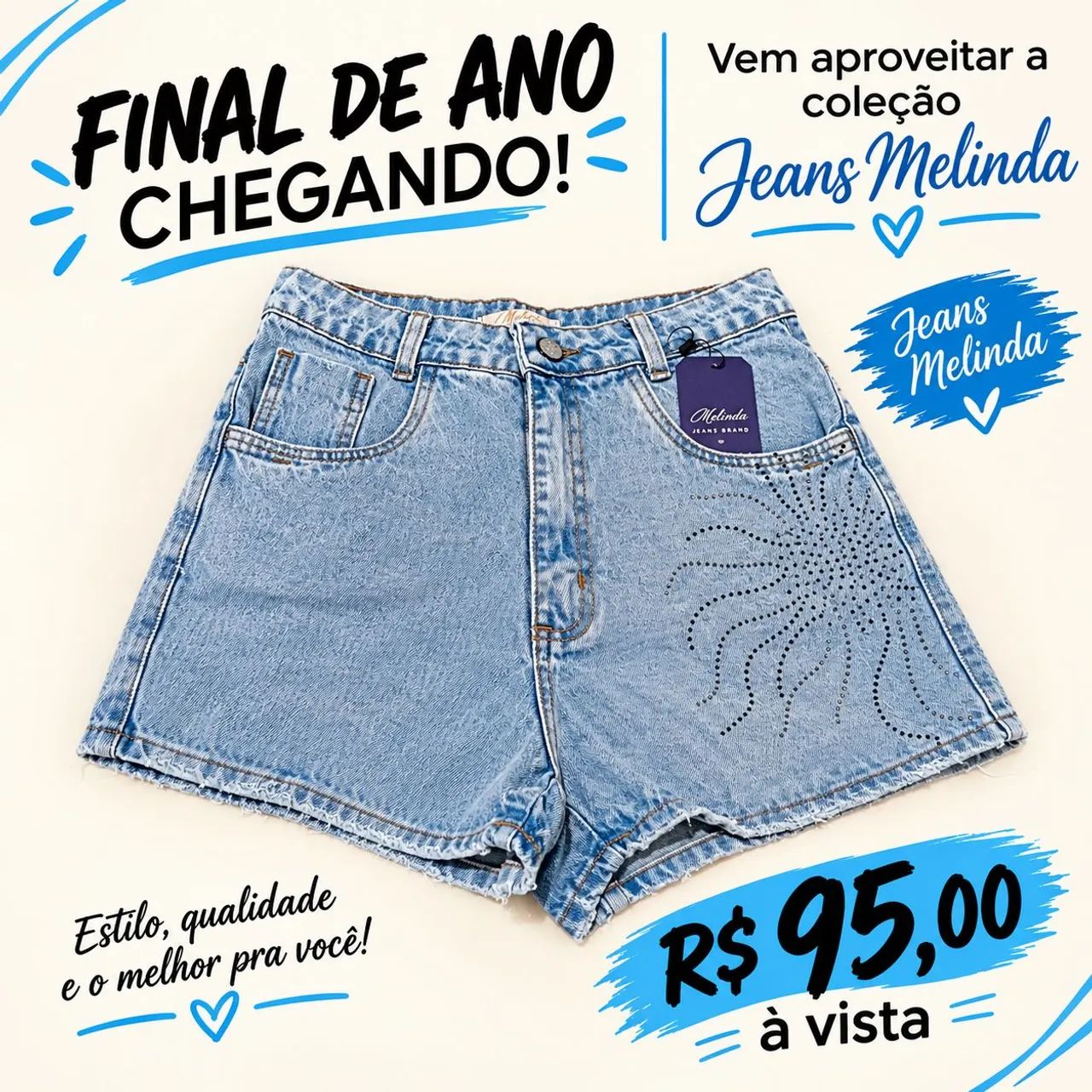 Short jeans Melinda  - Foto 3