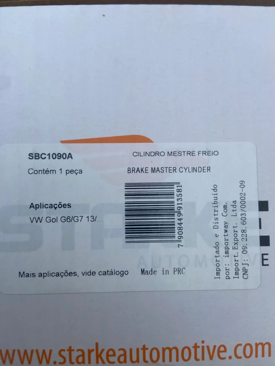 Cilindro mestre mais sensor e reservatório  - Foto 2