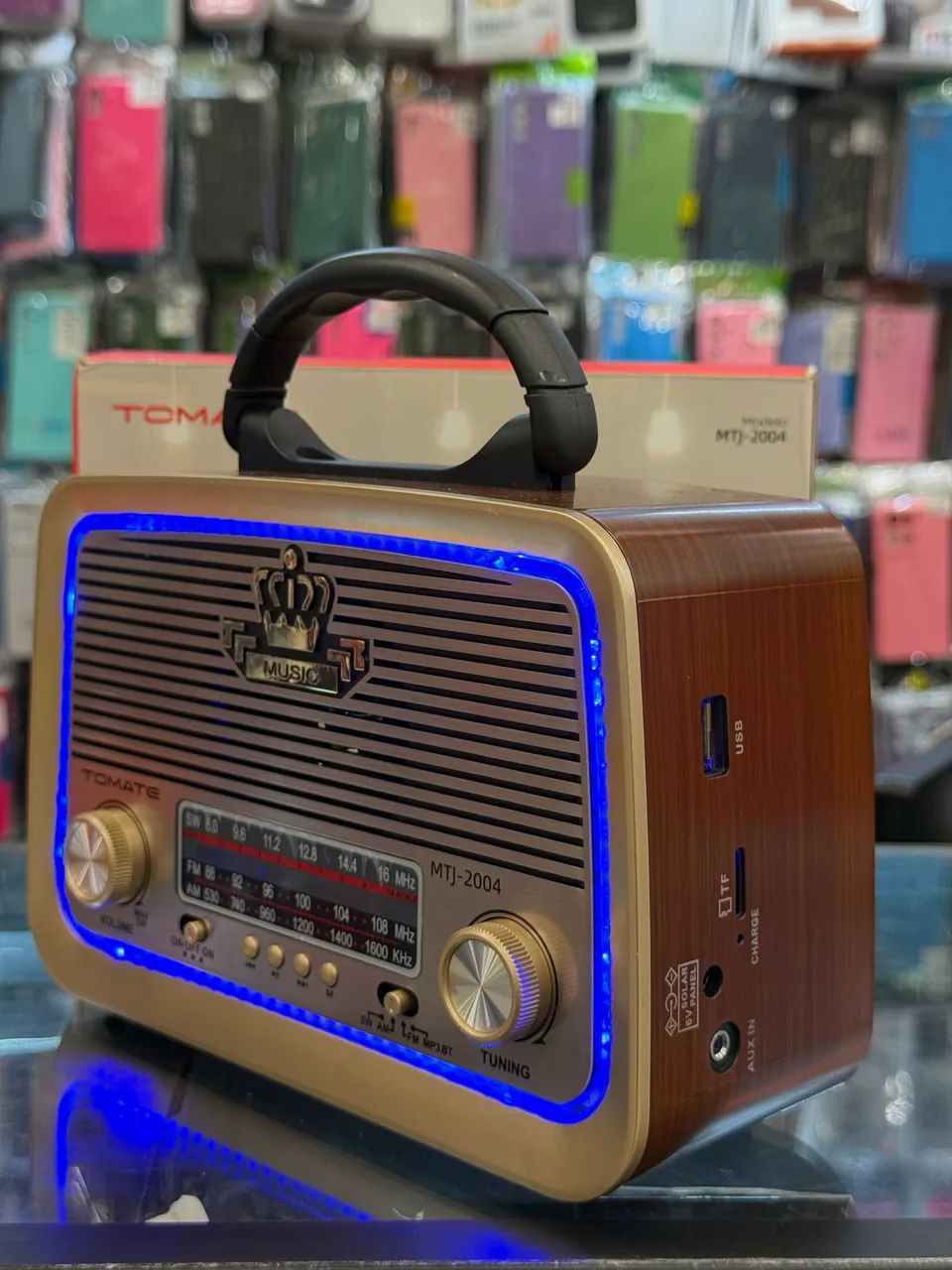 Rádio Retrô com Bluetooth  - Foto 3