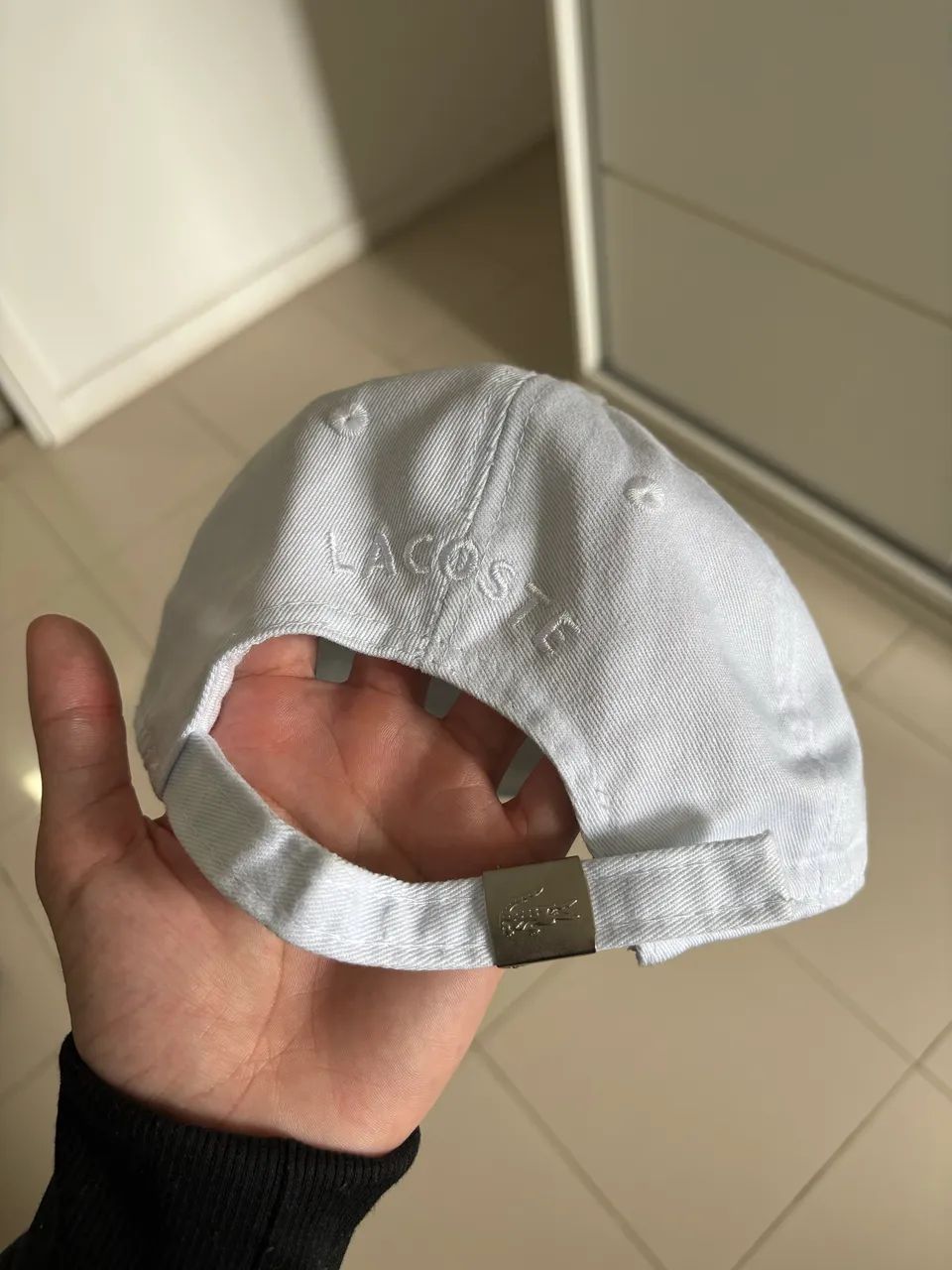 Boné New Era Azul e boné Lacoste - Foto 4