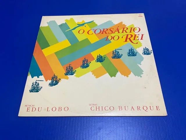 Lp Edu Lobo / Chico Buarque - O Corsário Do Rei (1985/ Excelente)