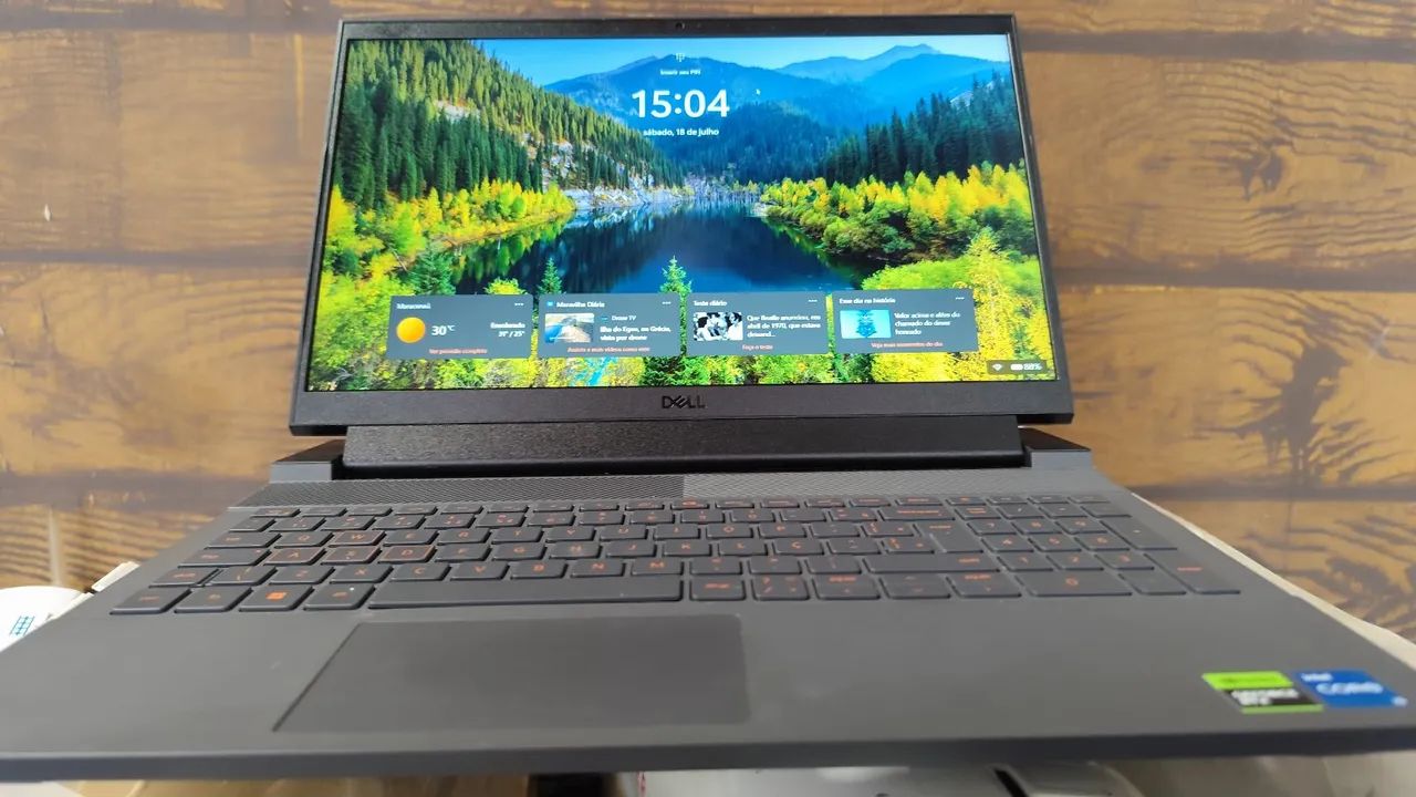 notebook Dell G15 com placa RTX 3050 16gb SSD 512 - Foto 2