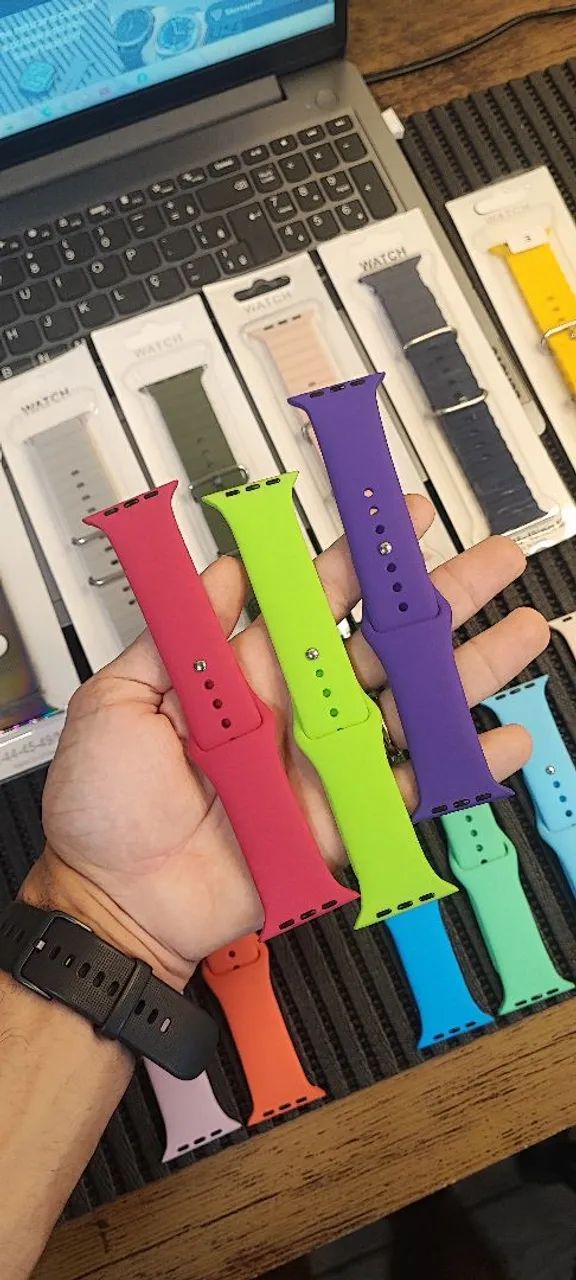Pulseiras para smartwatchs em geral - 18/20/22/38/41/45/49MM - Foto 2