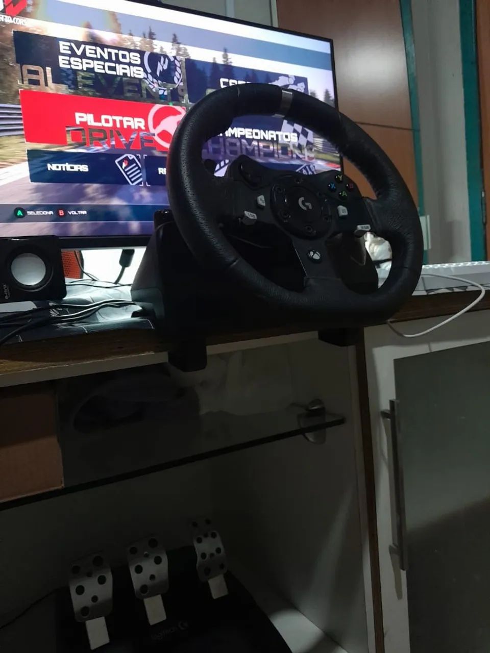 Volante Logitech G920 Driving Force - Xbox / PC<br>