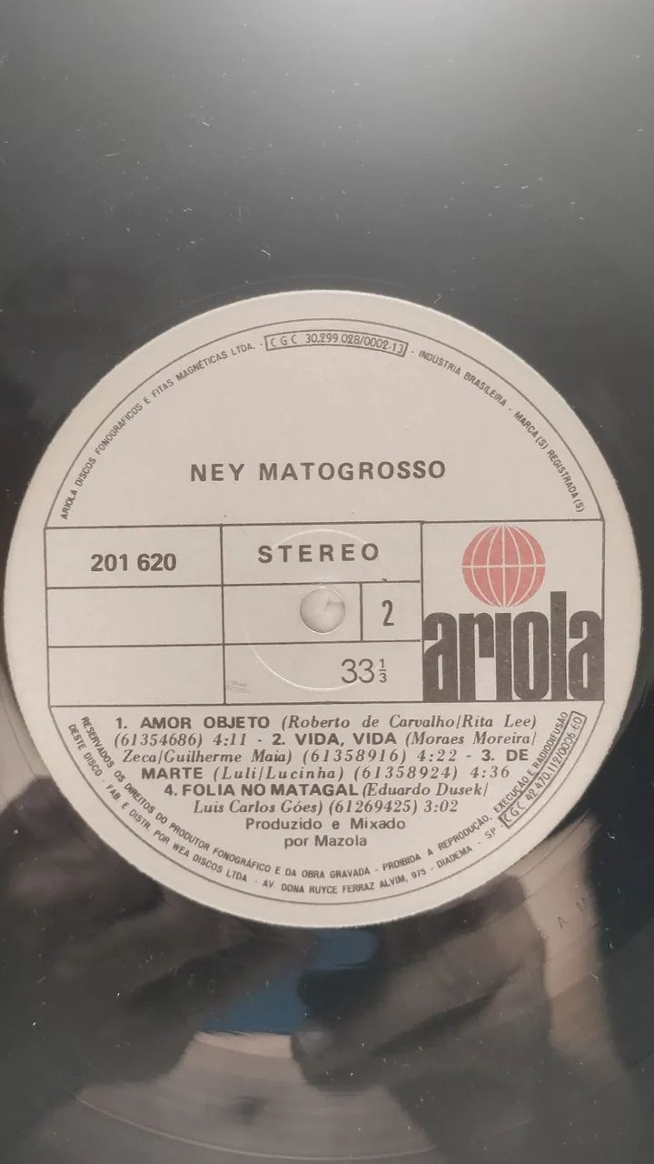 LP Ney Matogrosso 1981 - Foto 3