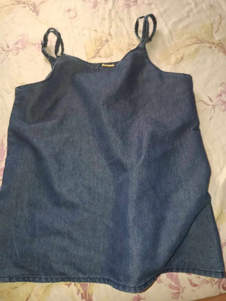 Blusinha jeans  - Foto 2