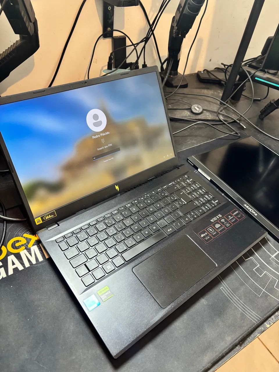 Notebook Gamer Nitro V15 RTX3050 + Brinde - Foto 4