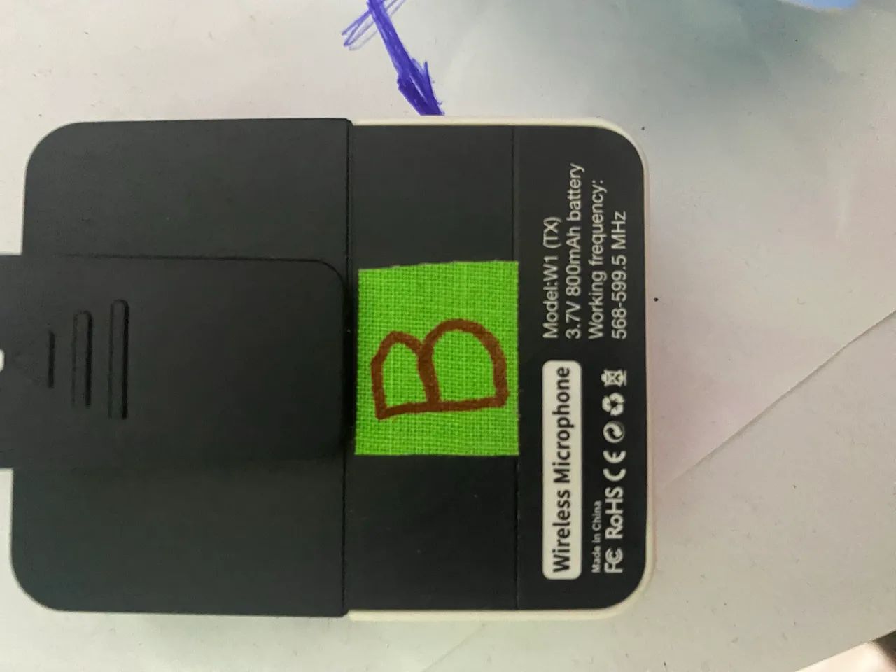 Microfone de lapela - Foto 4