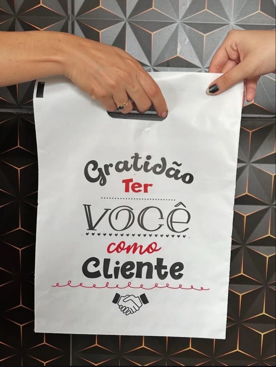 Sacola Boca de Palhaço GRATIDÃO  - Foto 4