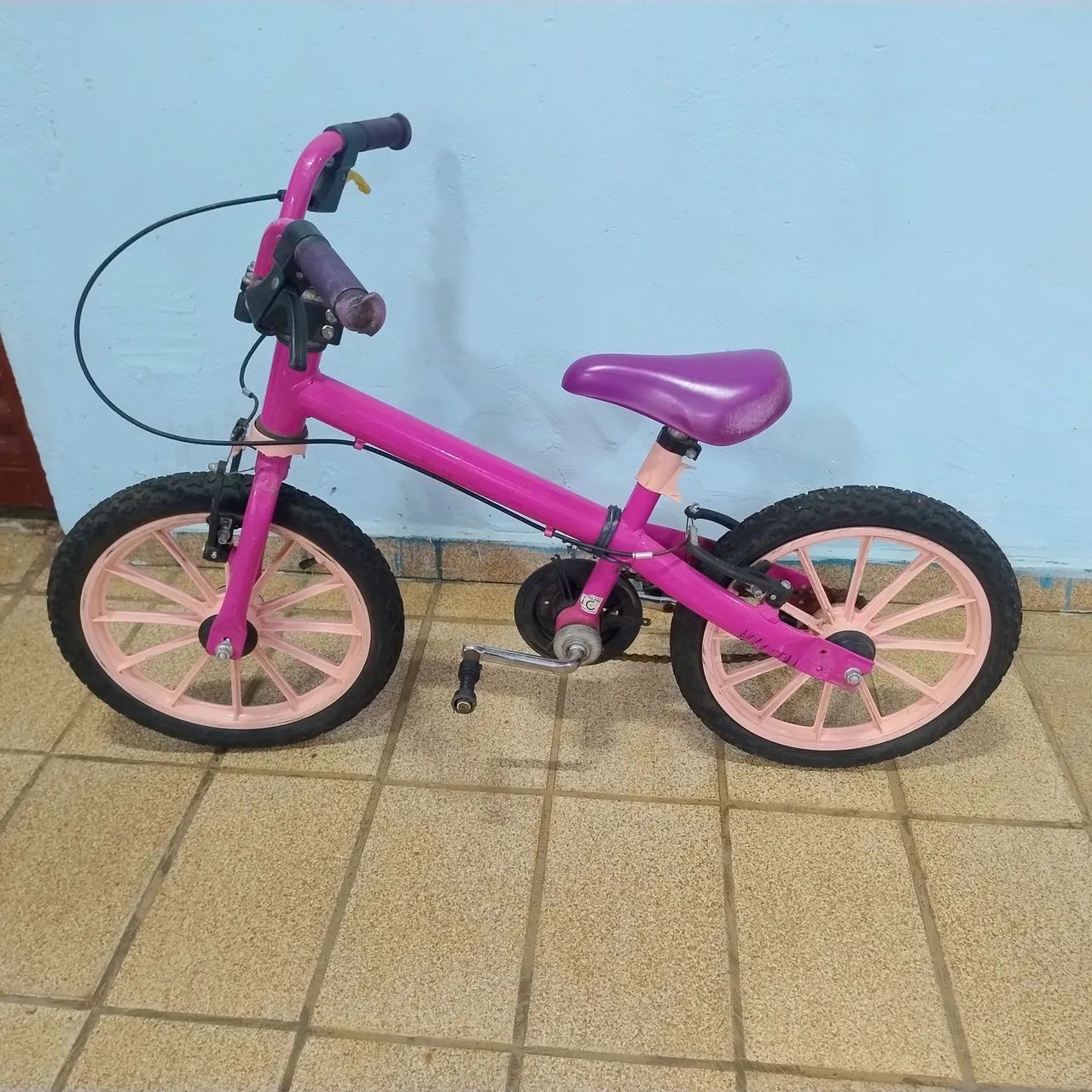 Bicicleta infantil - Rosa - Foto 2