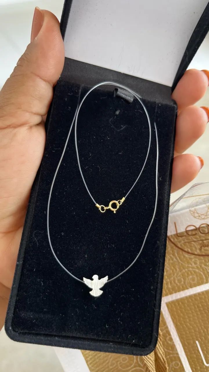 Colar fechor ouro 18k - Foto 2