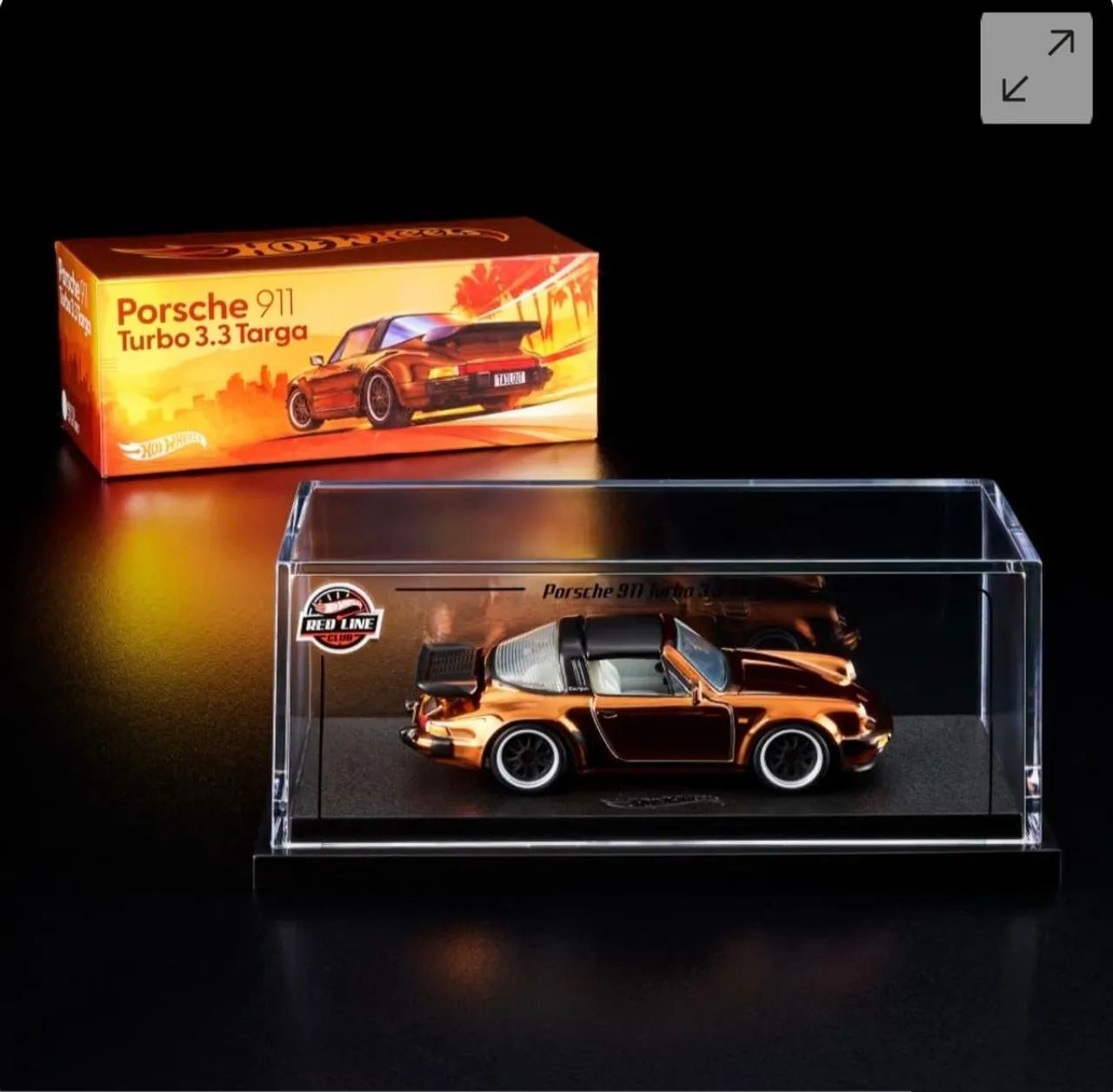 Hot Wheels RLC Porsche 911 Turbo 3.3 Targa - Hobbies e coleções