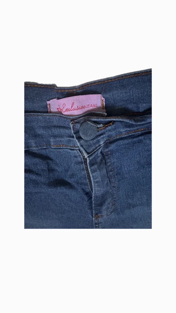 Calça jeans azul  - Foto 4