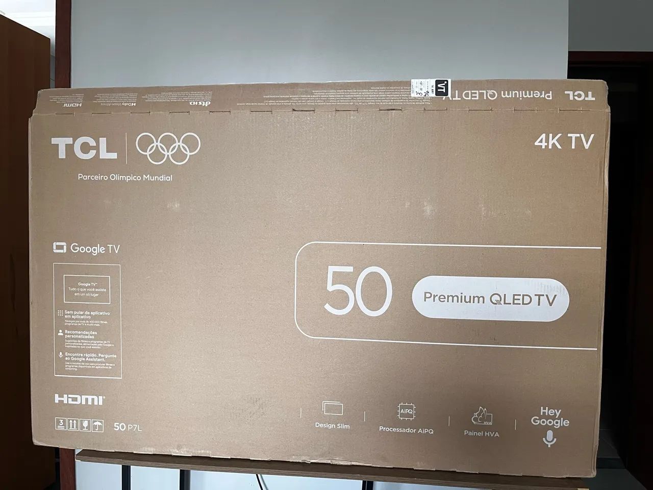 Smart Tv Tcl 50 Polegadas Qled 4k P7L - Foto 5