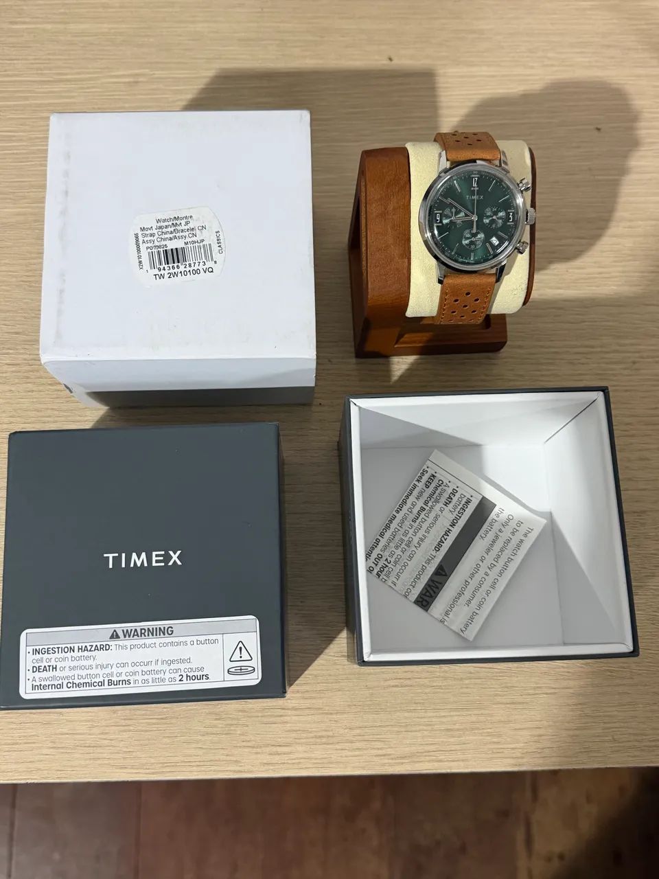 Relógio Timex Marlin Chronograph Green/Brown. - Foto 2