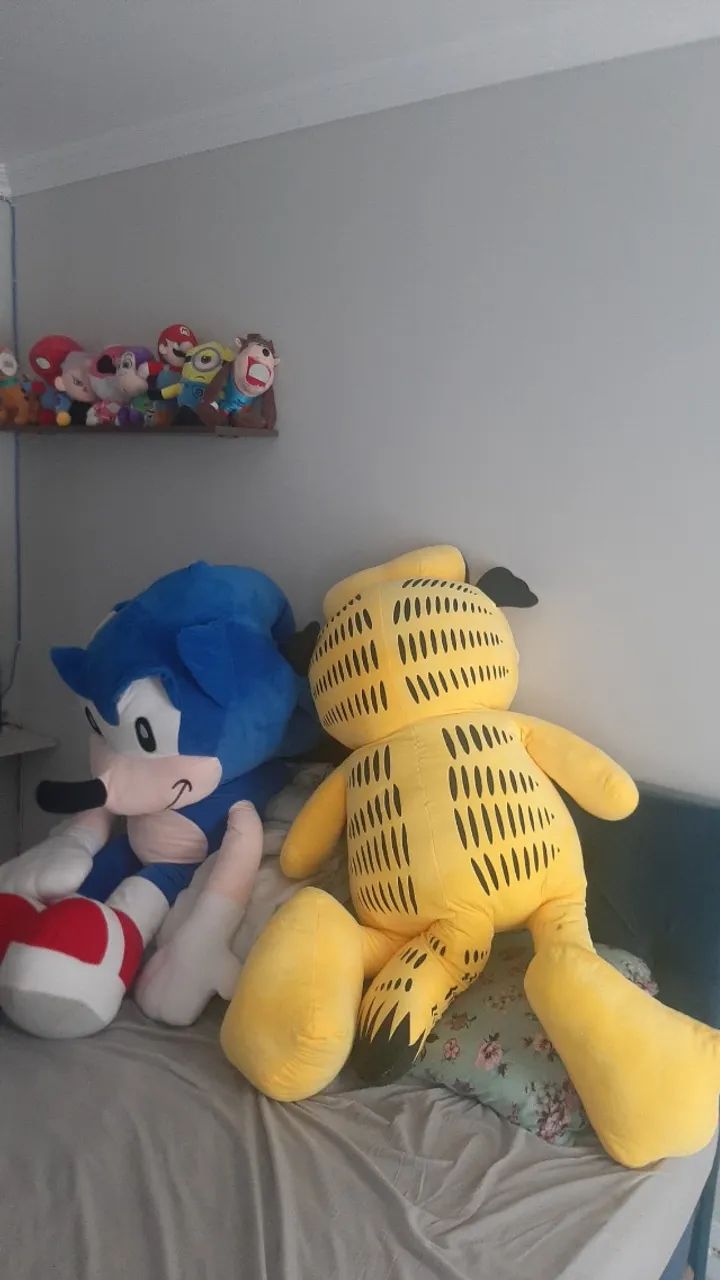 Ursos gigantes sonic e garfield  - Foto 4
