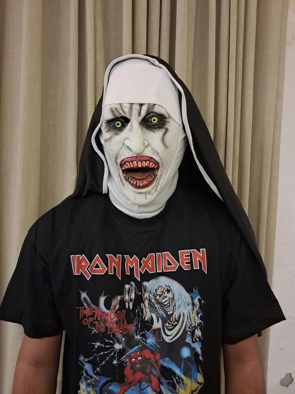 Máscara Halloween A Freira The Nun