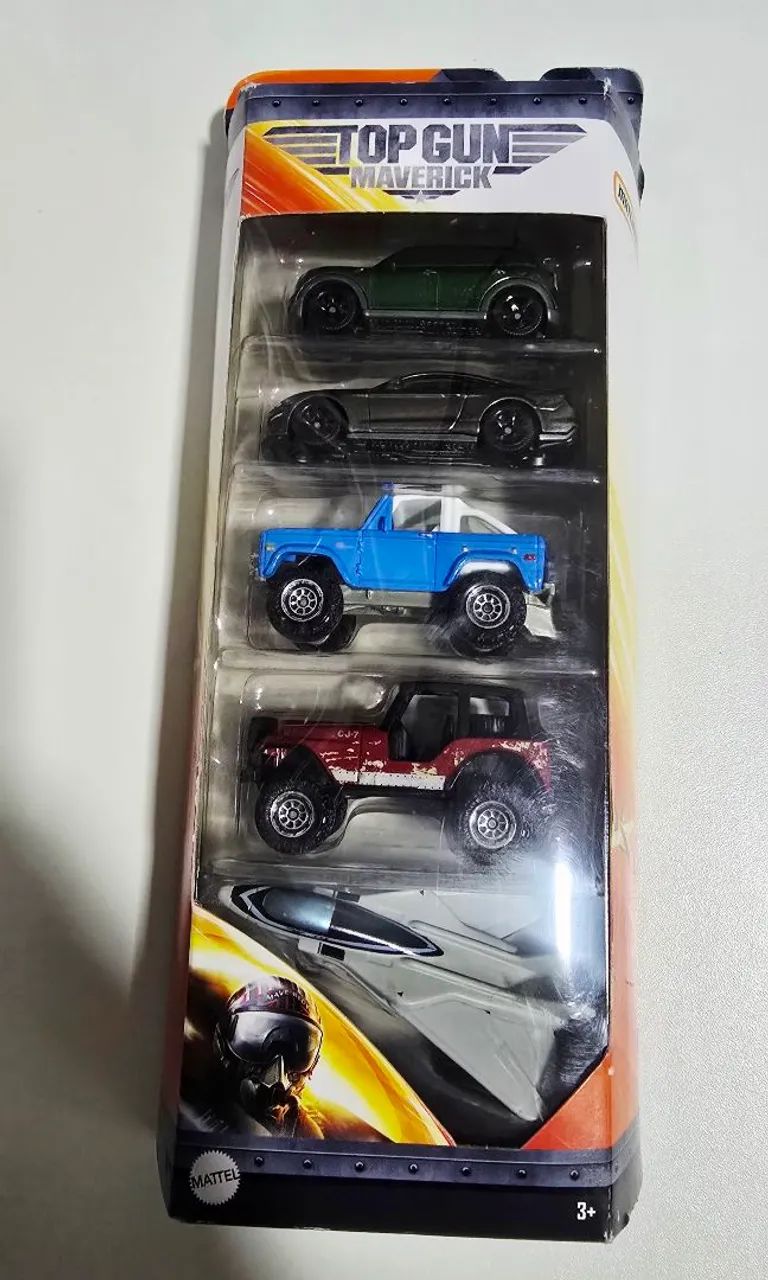 Matchbox Top Gun Maverick Com 5 Veiculos five pack - Foto 4