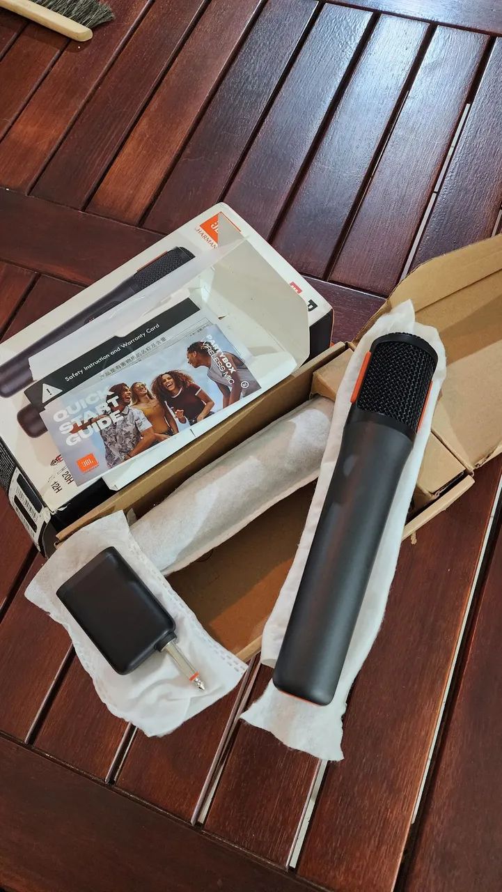 Kit Microfones JBL sem fio Wireless com Receptor - Foto 3