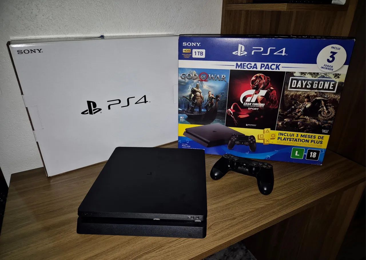 Playstation 4 Slim 1tb PS4 - Foto 4