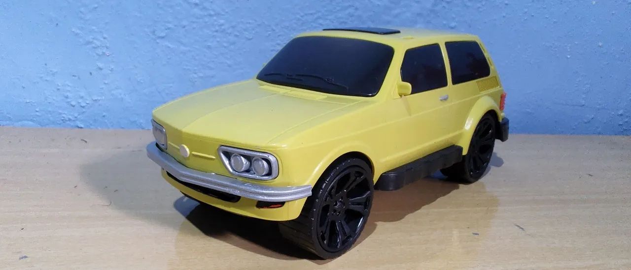 Miniatura Volkswagen Brasília ( Plástico)... ZAP * - Foto 2