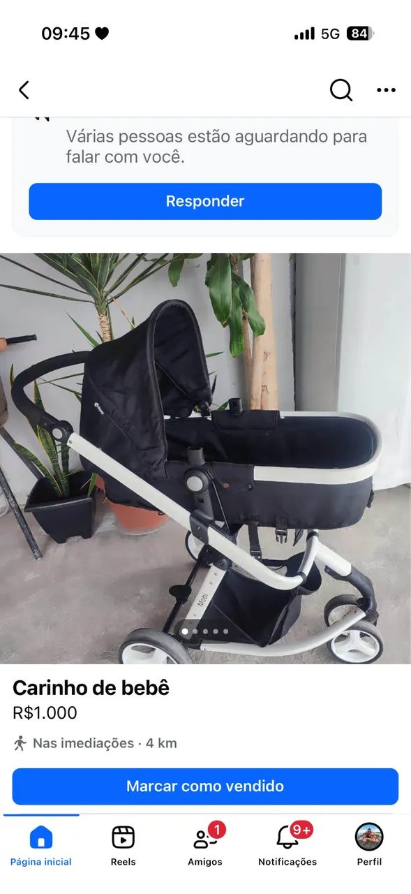 Carrinho de bebê 