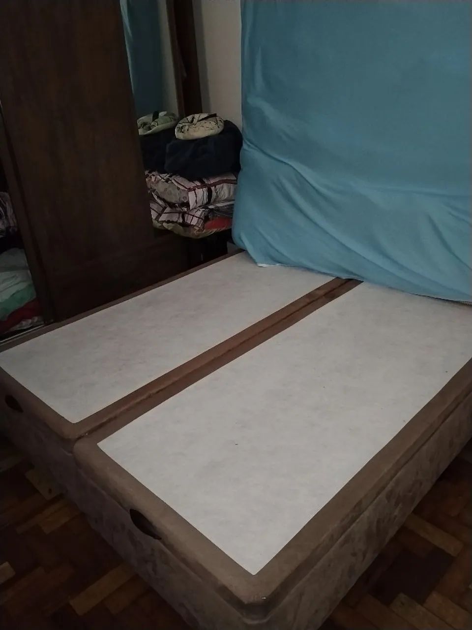 CAMA BOX COM BAÚ 