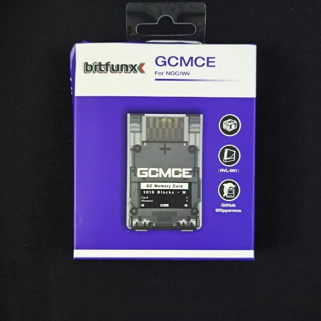 Memory Card Bitfunx para Gamecube e Nintendo Wii GCMCE