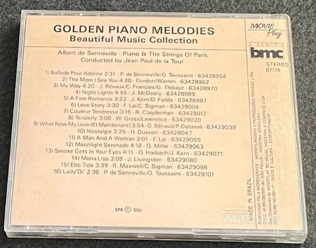 CD - Golden Piano Melodies - Foto 3