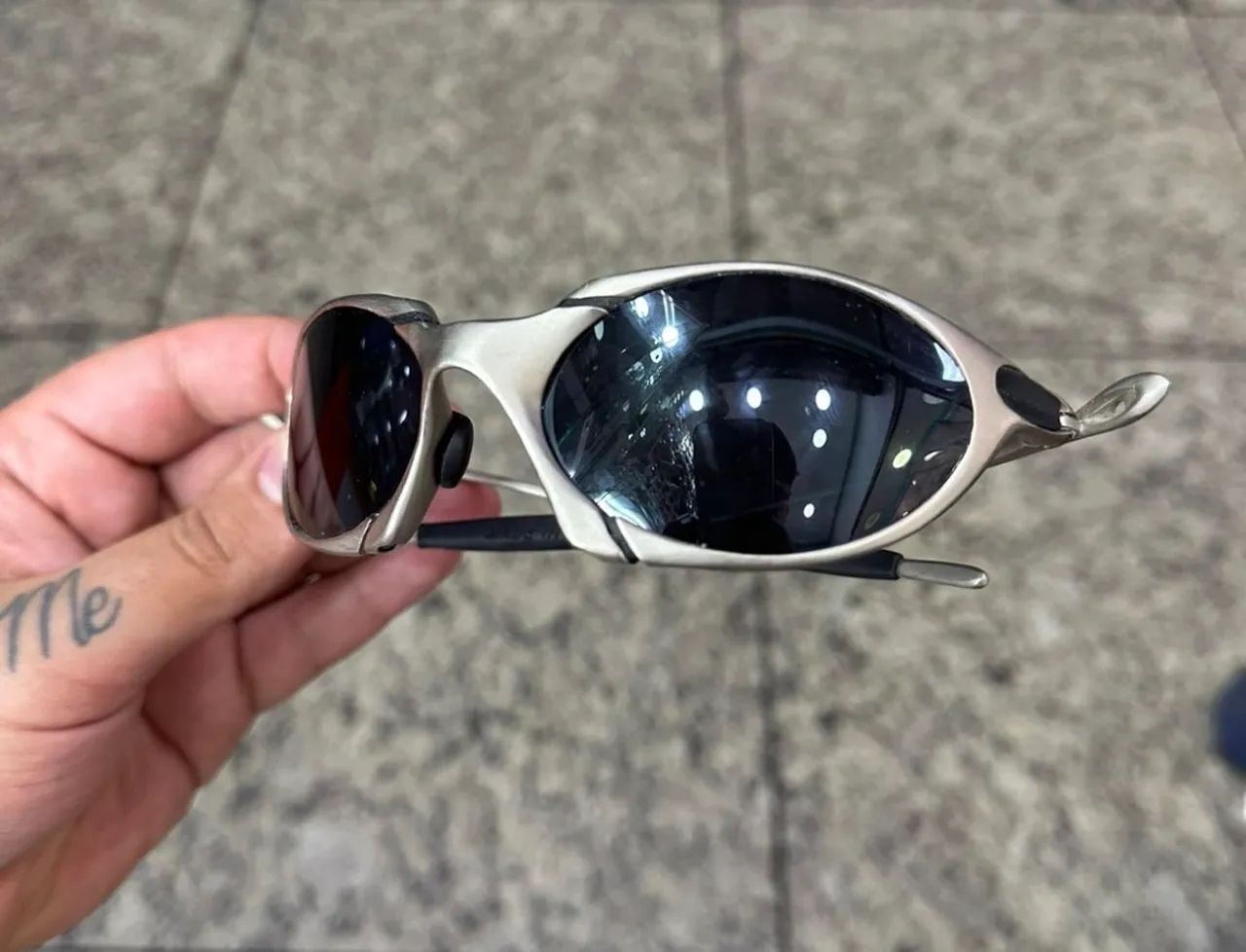 Óculos De Sol Oakley Romeo 1 X Metal Black - Foto 2