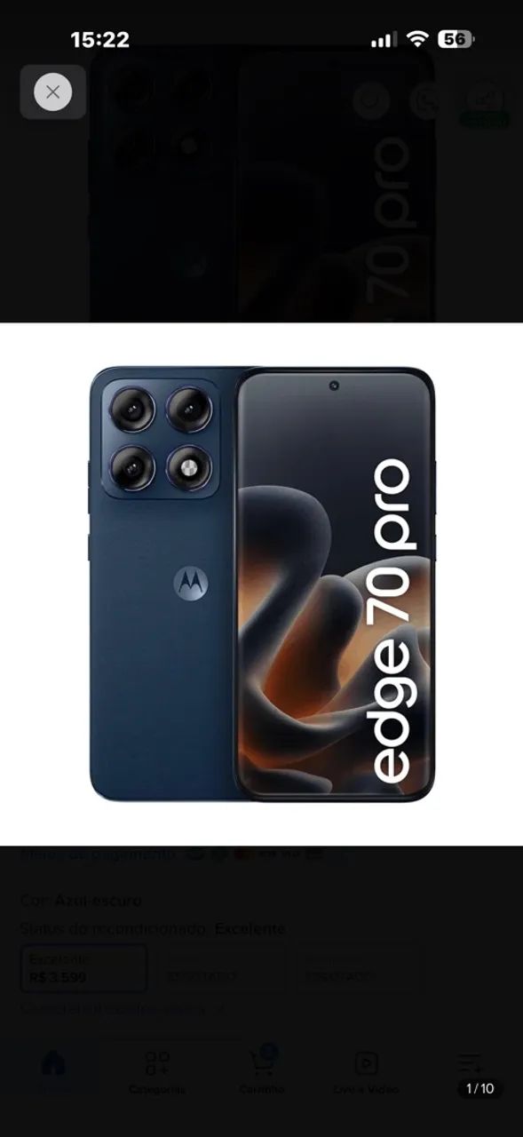 vende-se celular novo