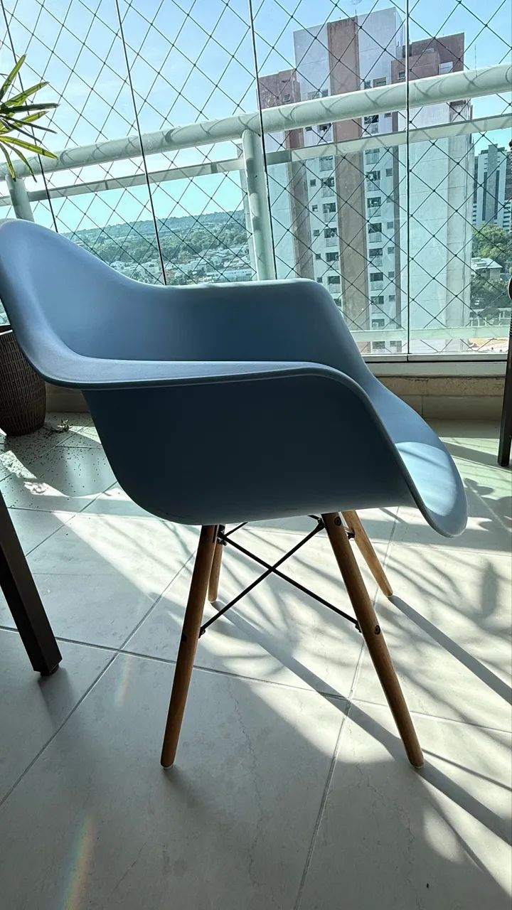 Cadeira azul  - Foto 2