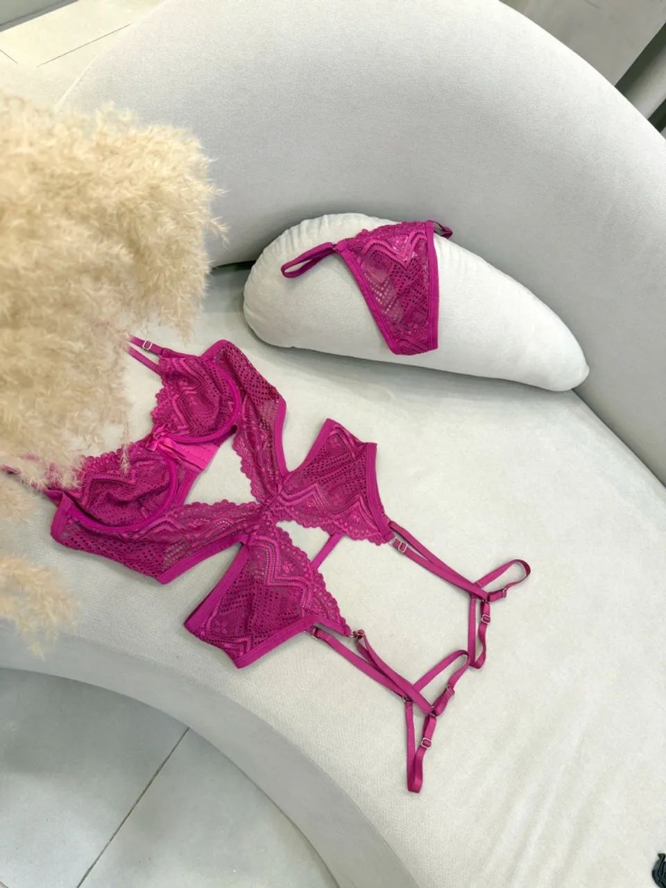 Conjunto lingerie Rosa - Foto 3