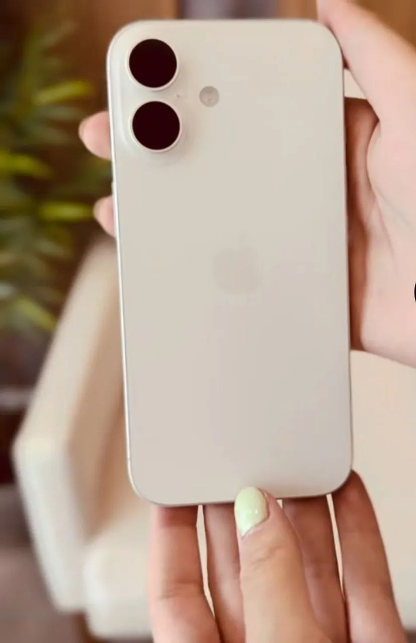 iPhone 16 Branco 128 GB 6 meses de garantia 