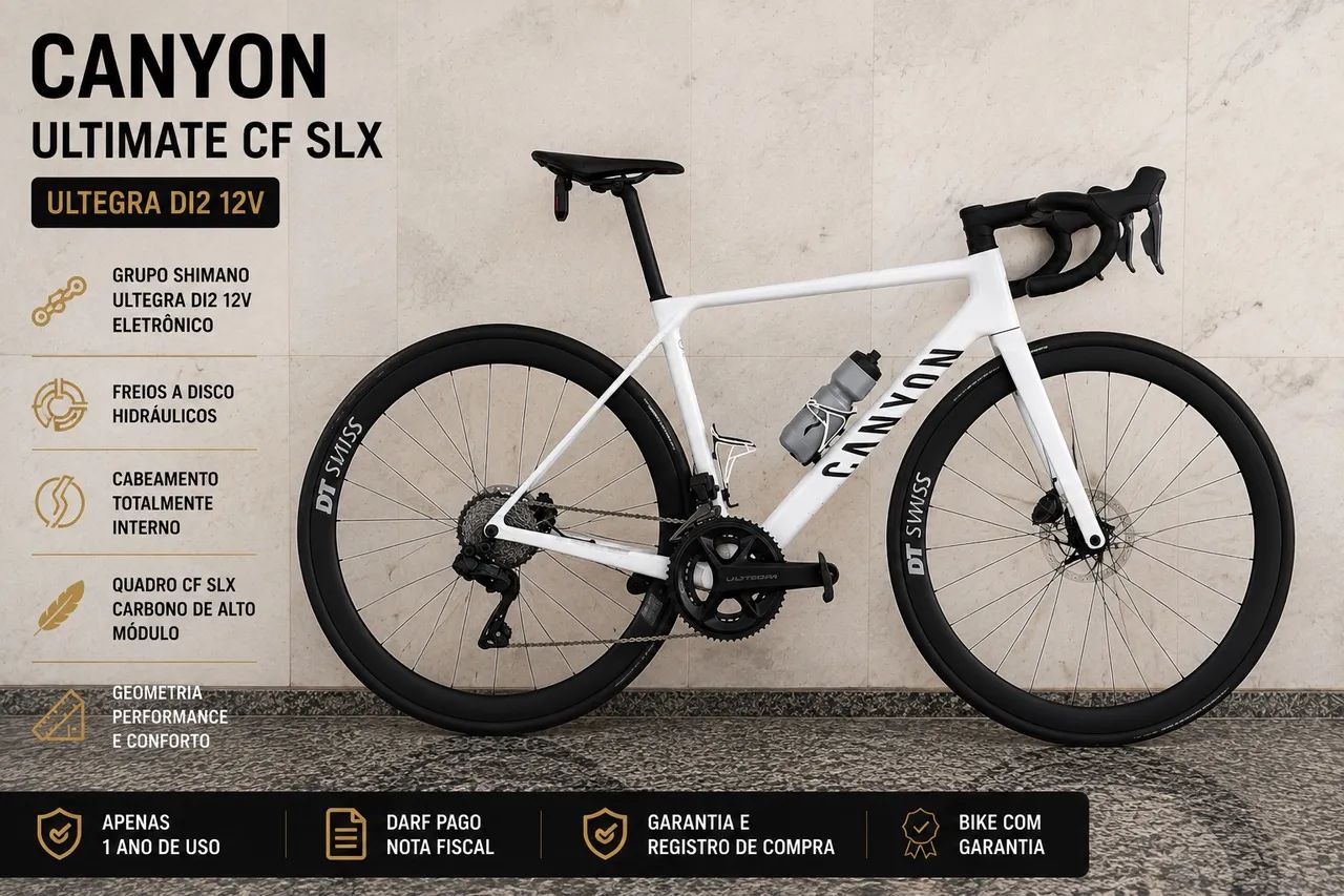 Canyon Ultimate CF SLX | Ultegra Di2 12v | DT Swiss Carbono | 7