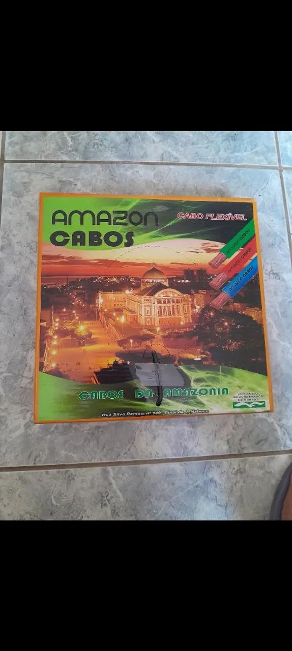 Cabos de fio eletrico