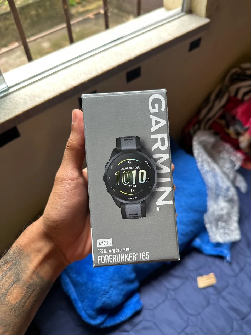 Garmin Forerunner 165 Amoled Preto - Foto 3