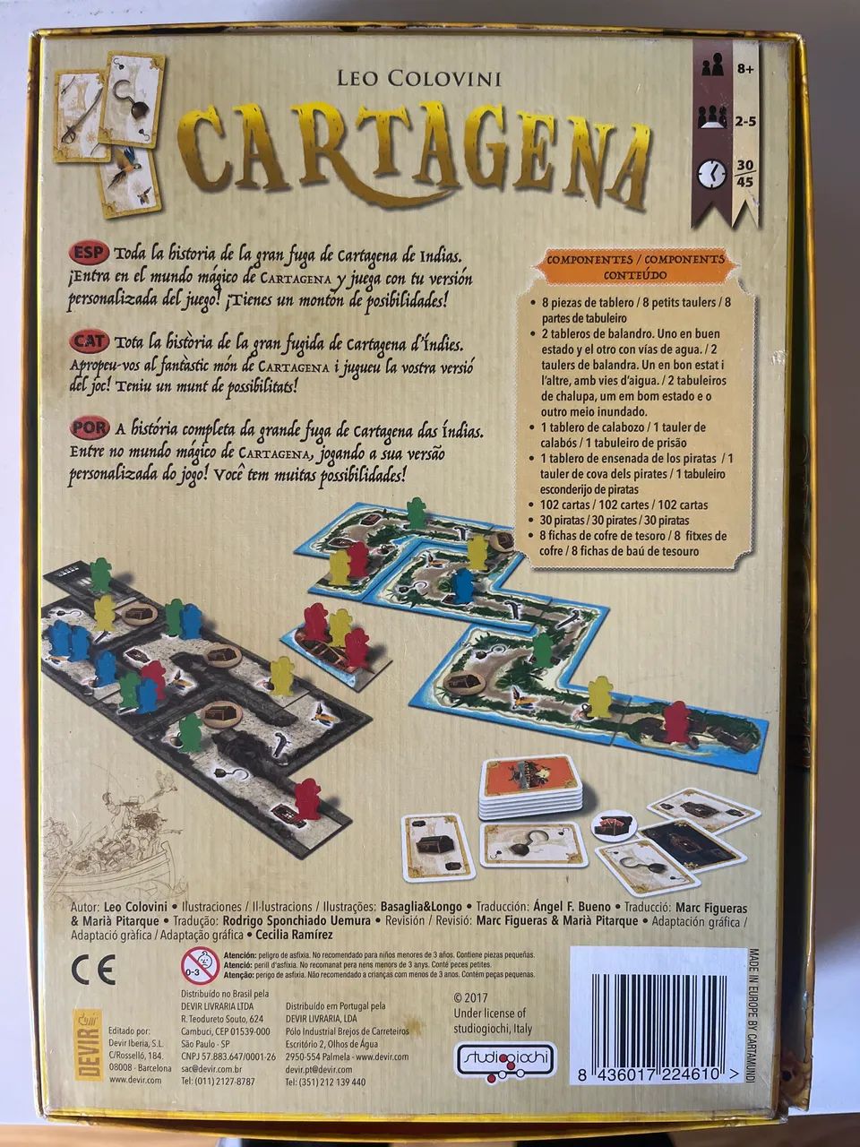 Vendo jogo de tabuleiro Cartagena - Foto 2