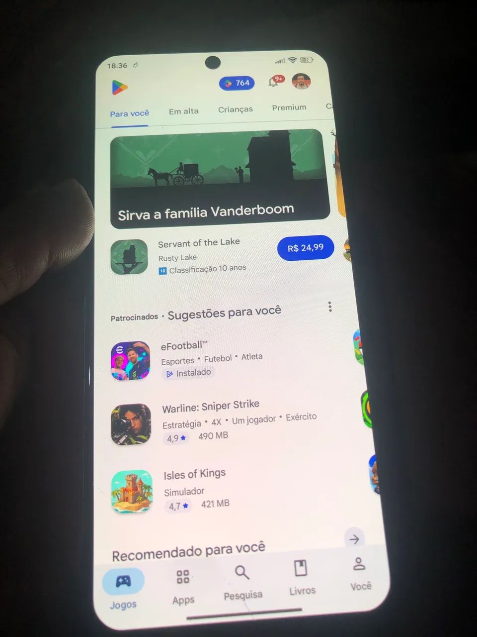 POCO X5 256 gb e 8+4 de RAM 