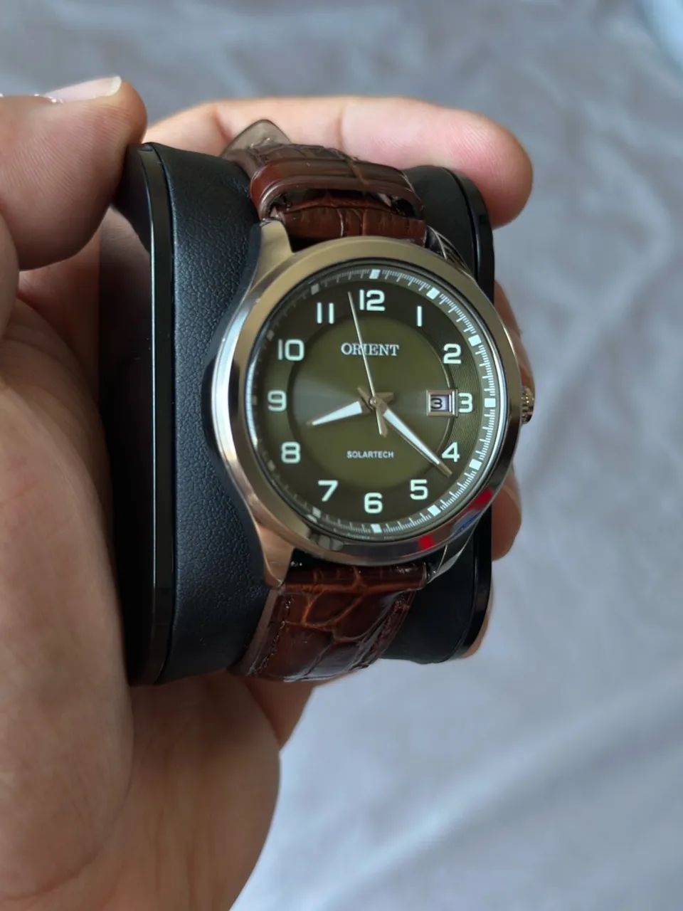 Relógio Orient Solartech - Estado de novo + Pulseira Extra
