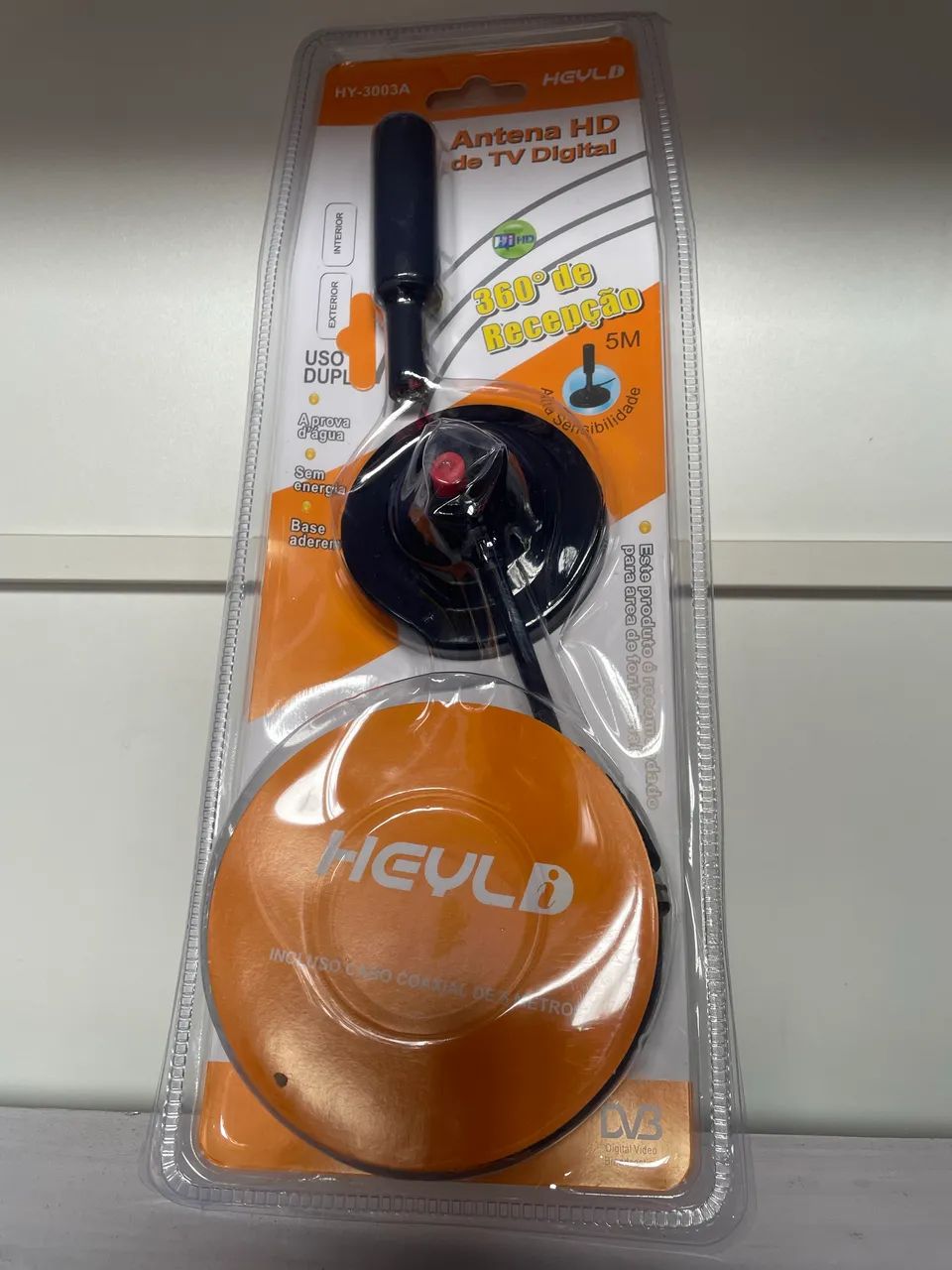 Antena Digital Interna e Externa 5M