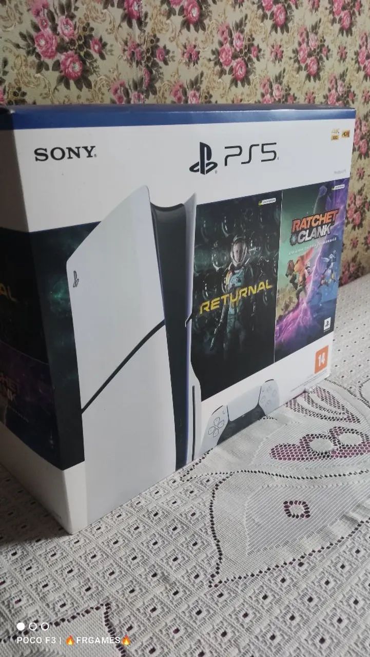 Playstation 5 slim com leitor 1TB  - Foto 4