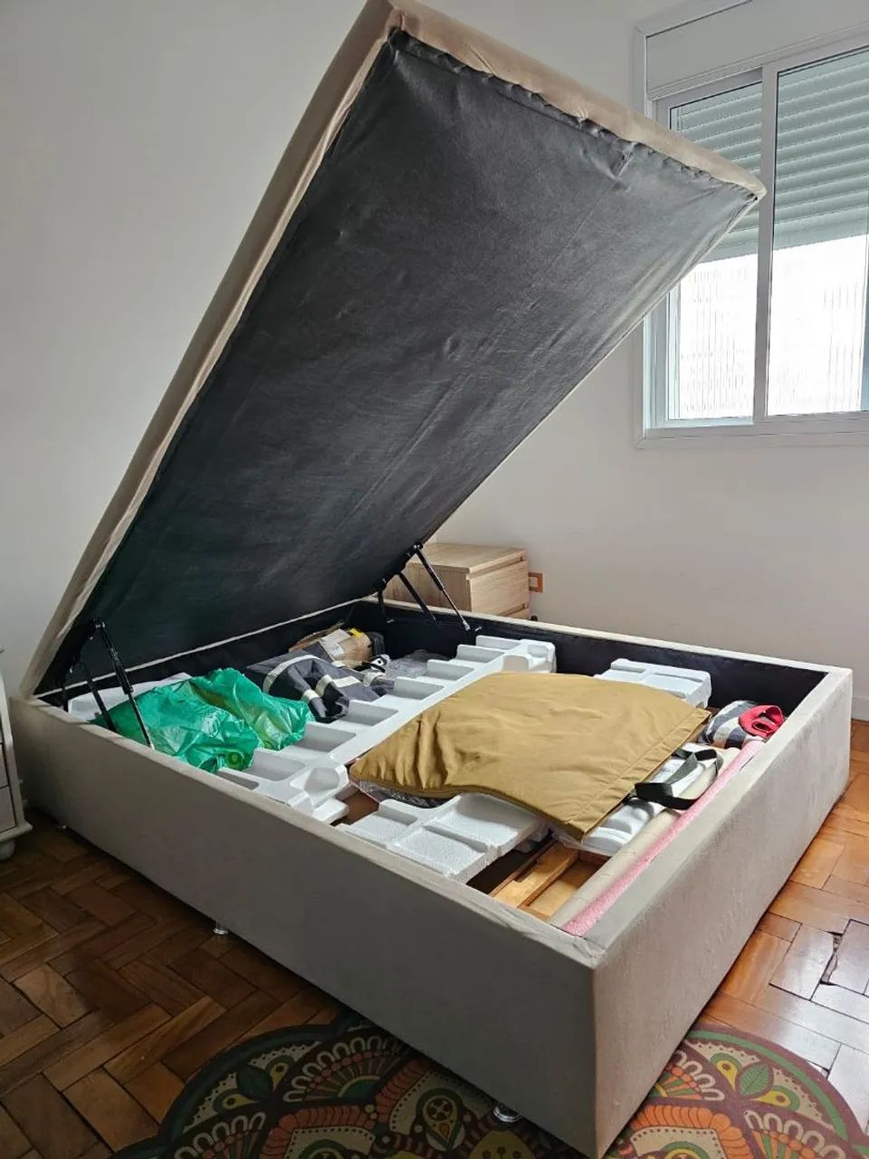 Cama Baú com colchão - tamanho Casal padrão.  - Foto 2