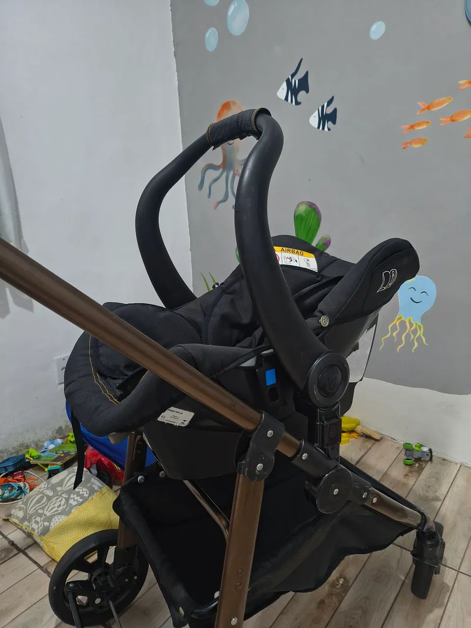 Carrinho e bebe conforto GALZERANO EXTREME CARBON - Foto 5