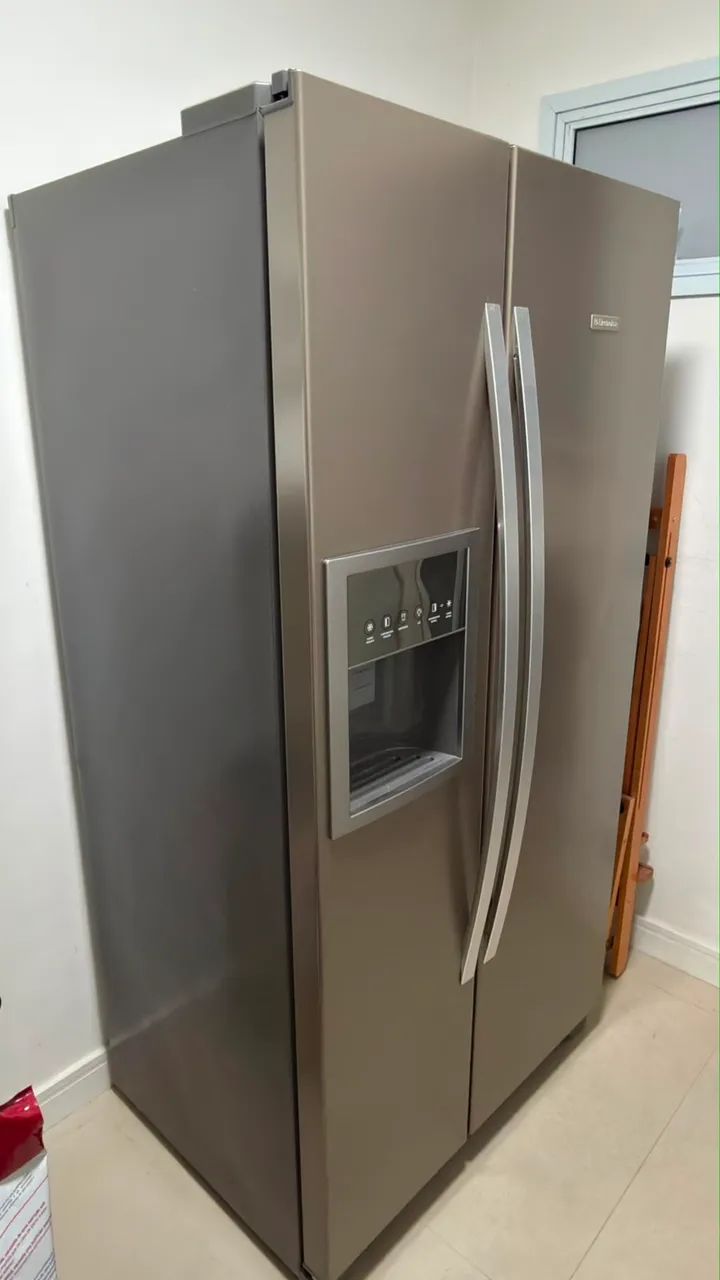 Geladeira Electrolux Side by Side Titanium - Foto 4