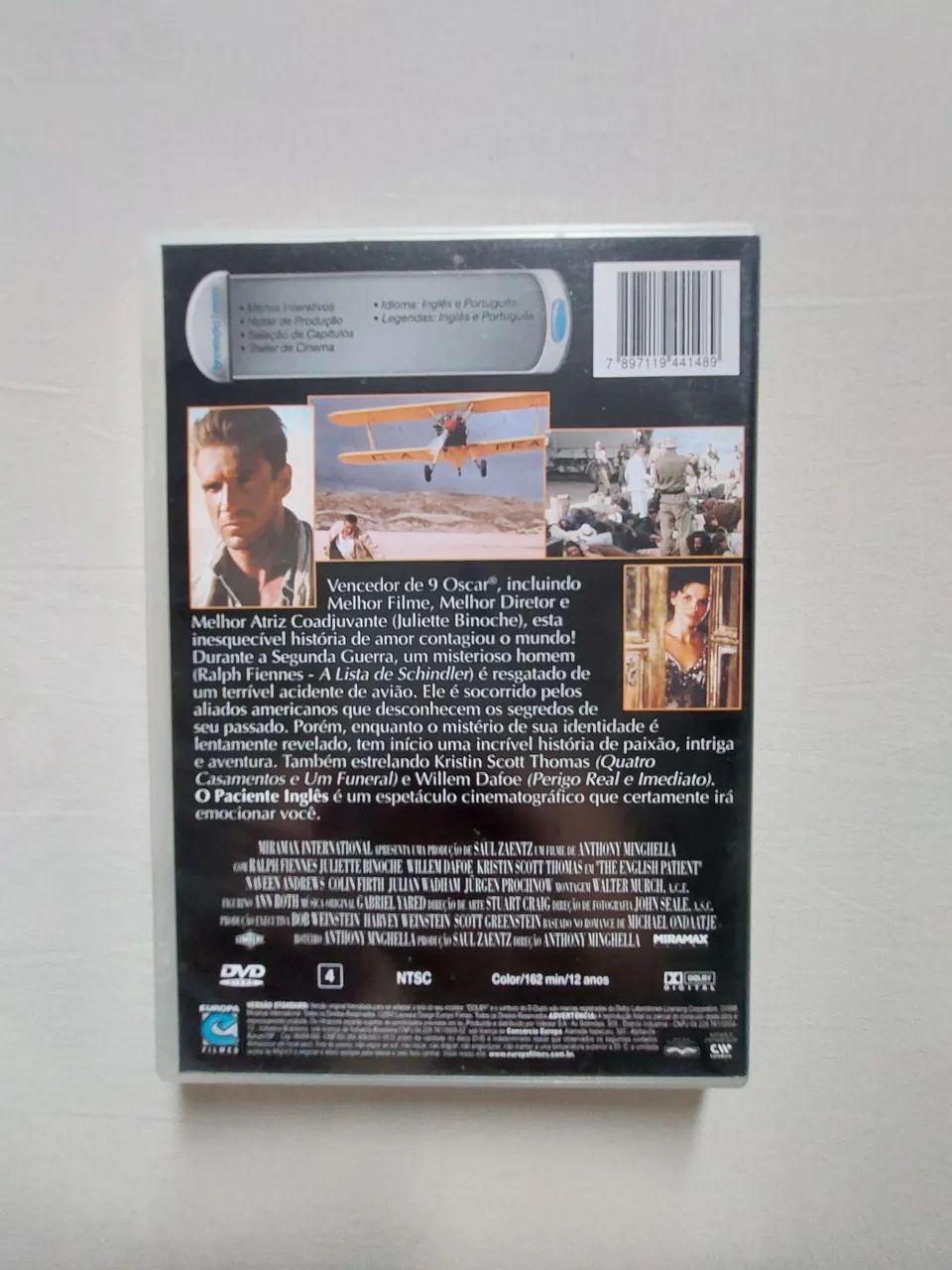 DVD ORIGINAL O PACIENTE INGLES - Foto 2