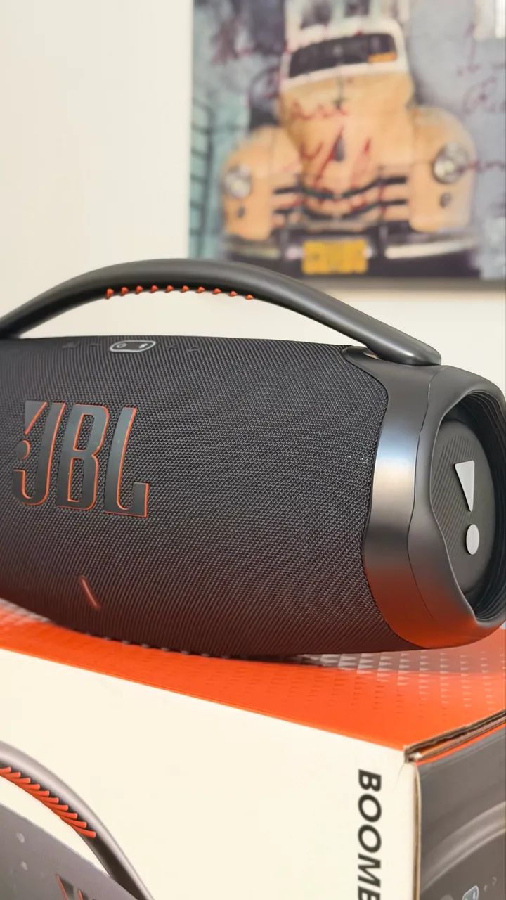 Boombox 3 JBL | 7 semana de uso apenas muita nova e conservada  - Foto 4